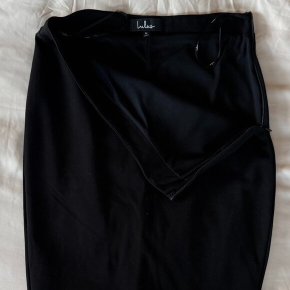 Pencil It In Black Bodycon Pencil Skirt - Picture 7 of 7